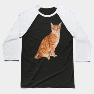 The Orange Cat Baseball T-Shirt